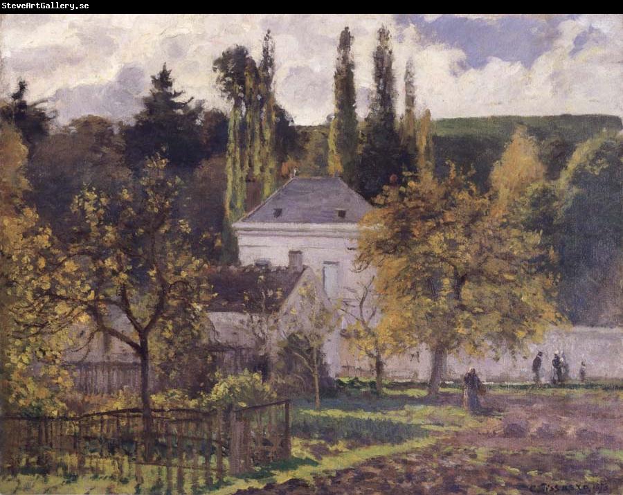 Camille Pissarro Villa at L-Hermitage,Pontoise Maison bourgeoise a L-Hermitage,Pontoise